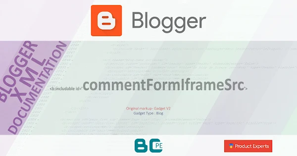 Blogger - commentFormIframeSrc [Blog GV2]