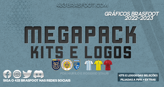 Megapack Seleções Brasfoot 2022 2023