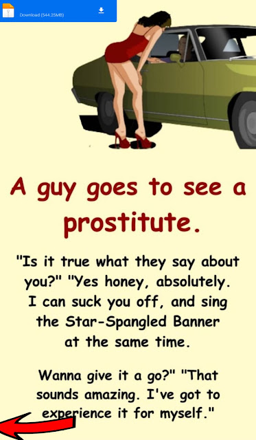 A guy goes to see a prostitute