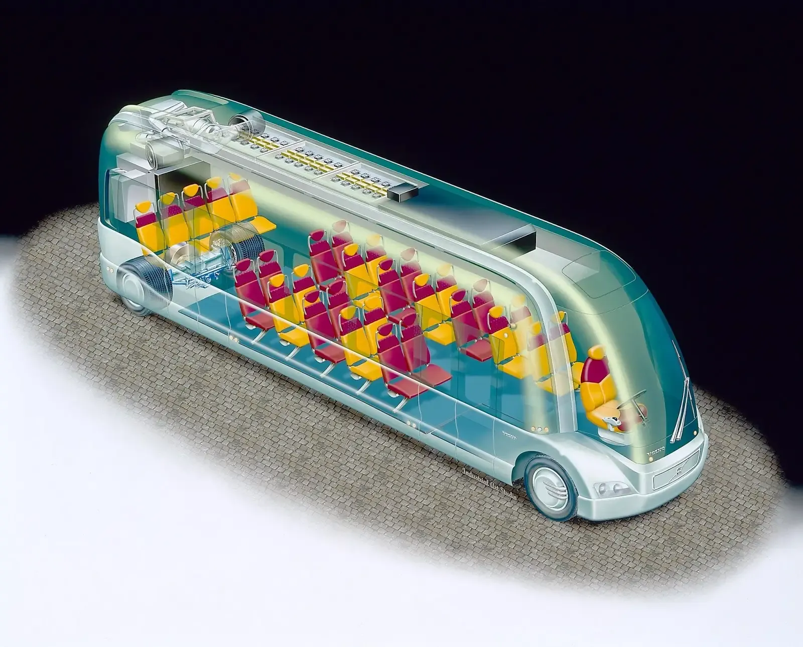 Volvo ECB bus diseño