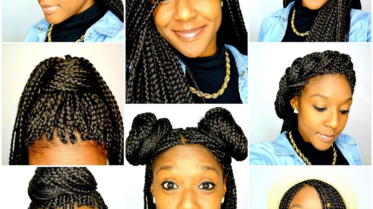 Cute Styles To Do With Box Braids