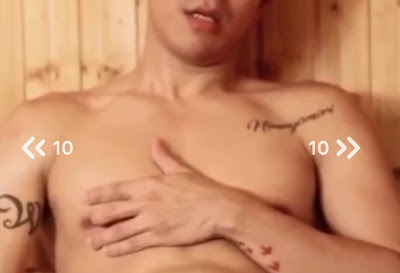 Thailand- Hot boy Fame Krittapat  in sauna