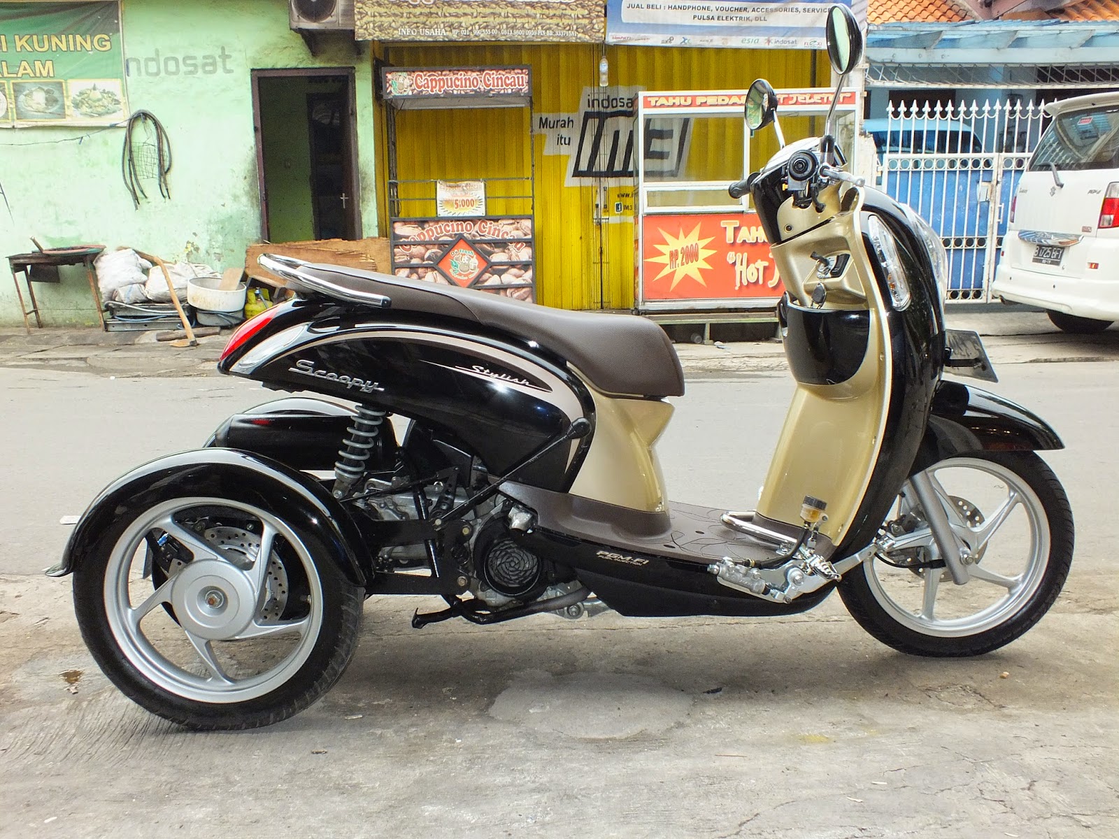 Oracle Modification Concept Honda Scoopy Roda 3 Bisa Mundur