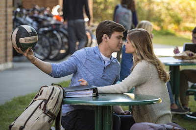 Erin Moriarty and Burkely Duffield in The Miracle Season