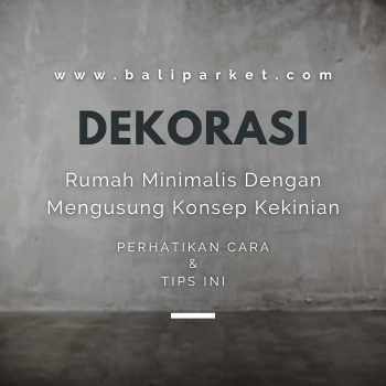 dekorasi rumah minimalis