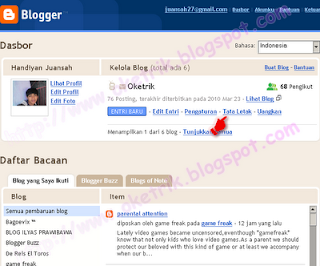 Memasang Tombol Sharing Untuk Blogger