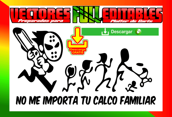 Sticker No Me Importa Tu Calco Familiar Descarga Gratis