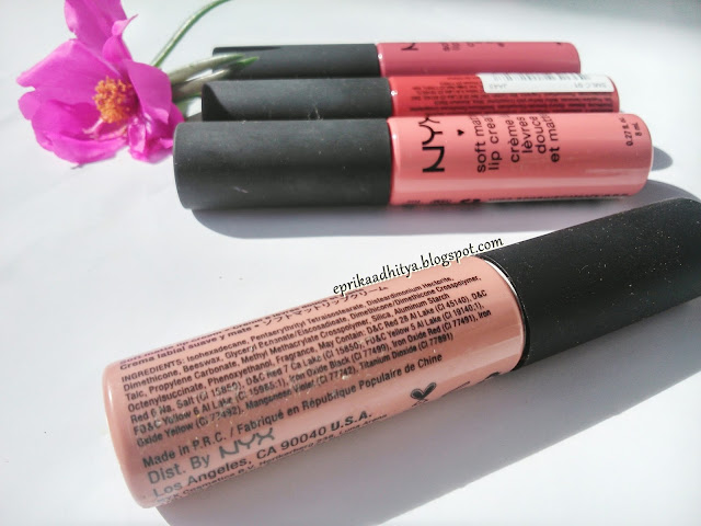 Review NYX Soft Matte Lip Cream amsterdam stockholm antwrep san paulo