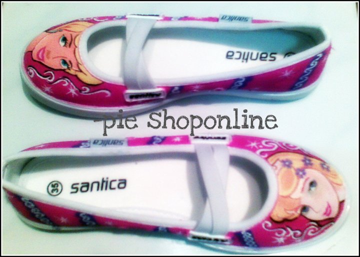 -pie ShopOnline: Sepatu Lukis Slip On Tali Silang/Santica