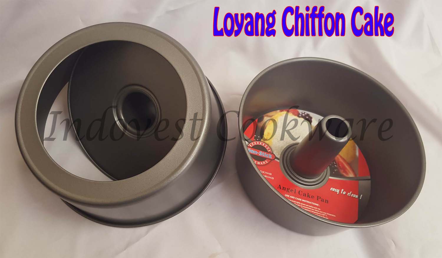 Loyang Chiffon Cake Teflon Anti Lengket Barsaxx Speed Concept