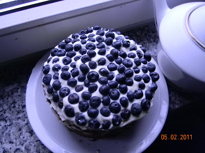 What I Have Cooked: Blueberry Cheesecake Gateau