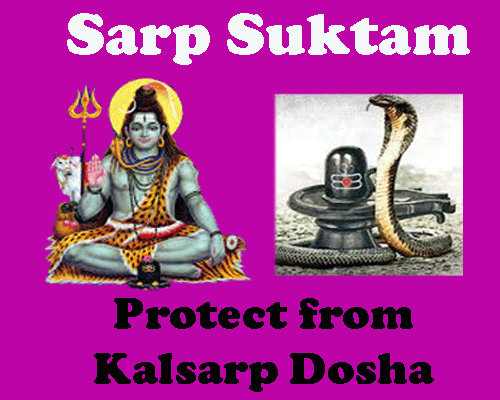 Sarp suktam benefits, powerful remedy of kalsarp dosha, spell to please snakes god, save from poisonous impacts, best way to remove hurdles of life.