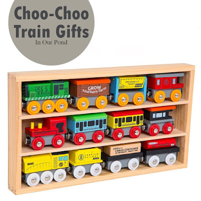 Choo-Choo Train Gifts from In Our Pond  #giftguide  #christmas  #holidays  #playtrains  #birthday