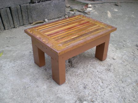 iPeraboti iKayui Sederhana Simply Wood Furniture Dingklik 