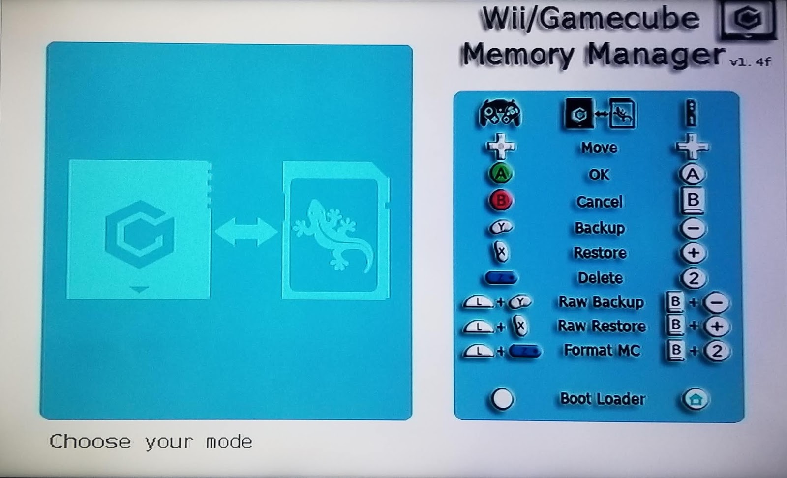 Wii ゲームキューブメモリーカードのセーブデータをダンプ リストアできるgamecube Memory Manager Gcmm 紹介