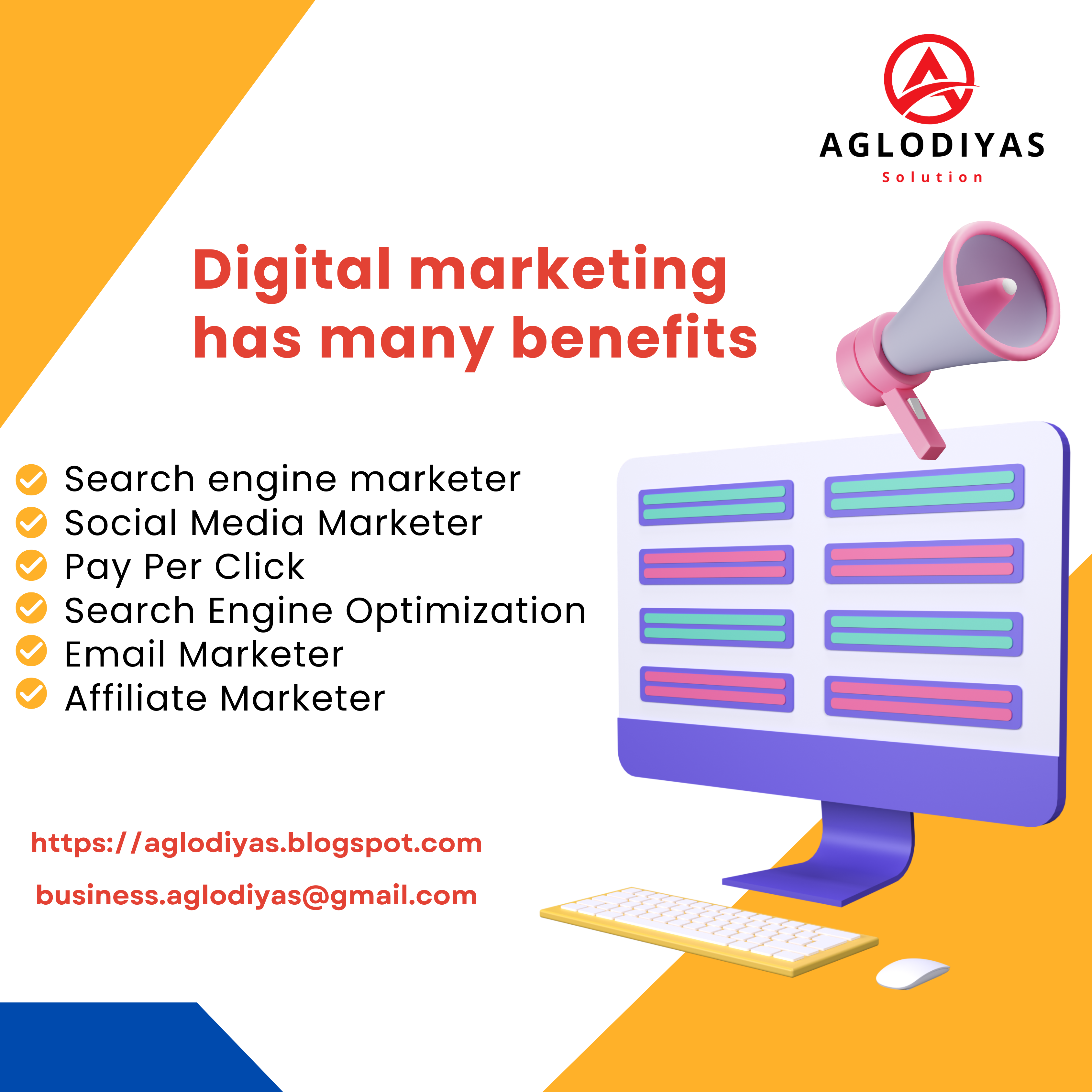 Digital marketing has many benefits