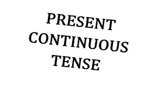 Present Continuous Tense Present Continuous Tense