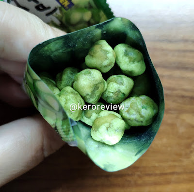 รีวิว ทองการ์เด้น ถั่วลันเตาเขียวเคลือบวาซาบิ (CR) Review Wasabi Coated Green Peas, Tong Garden Brand.
