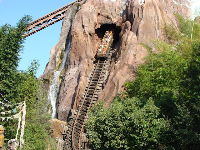 Expedition Everest Big Drop Disney's Animal Kingdom Disney World