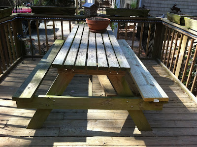 8 foot picnic table plans free