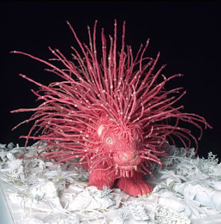 gum sculpture porcupine