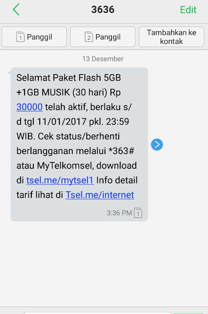 Cara Daftar Paket Internet Telkomsel 30rb 5GB Perbulan