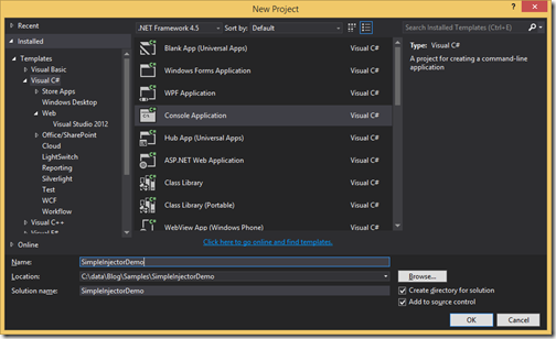 simple-injector-sample-app simple-injector-sample-app