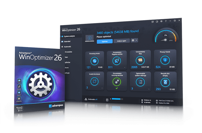 Ashampoo Winoptimizer 26.00.13 Latest Version With Premium Keys