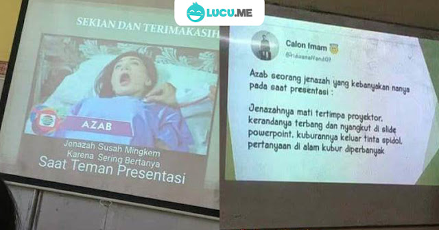 9 Penutup Presentasi Lucu Ala Mahasiswa Penyuka Sinetron Azab Indosiar