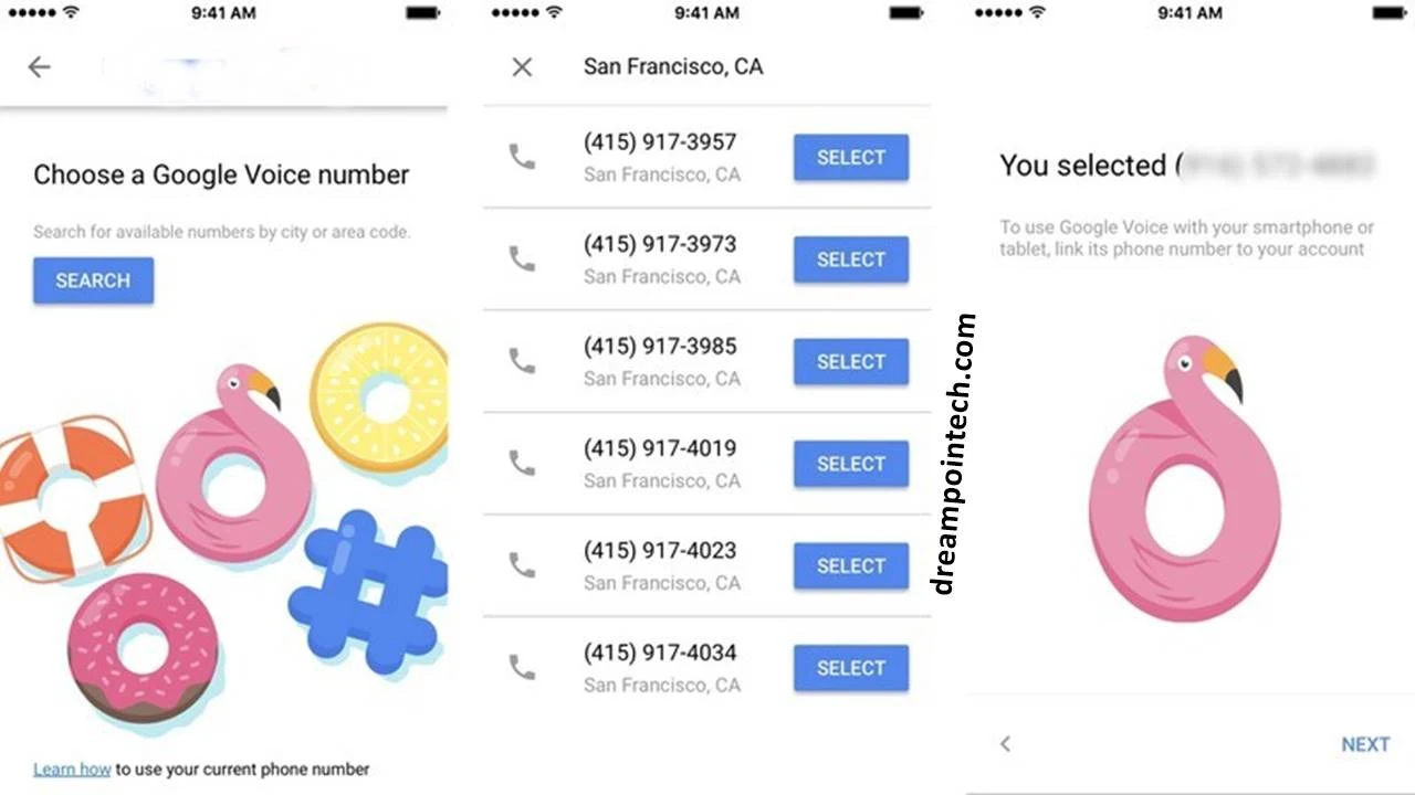 How to get a free Google Voice Number from Outside the United States