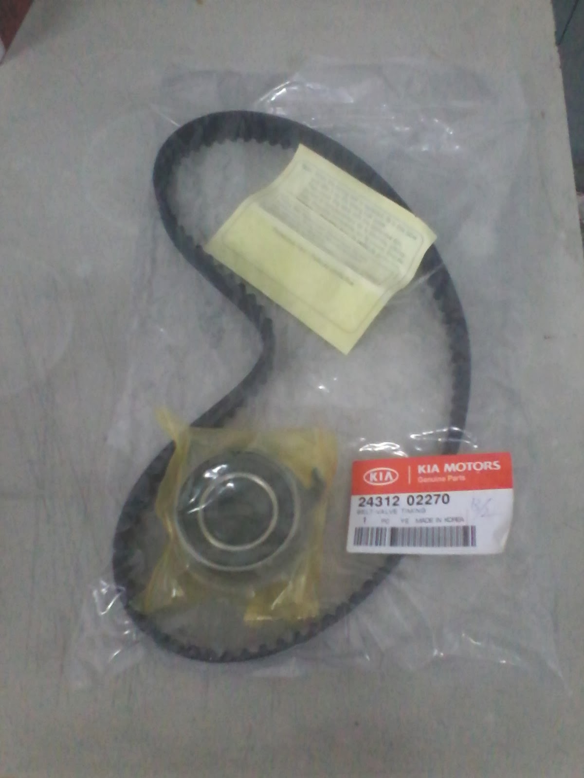 TIMING BELT SET KIA VISTO  Kia Part Online