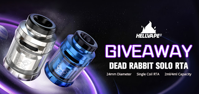Hellvape Dead Rabbit Solo RTA Giveaway