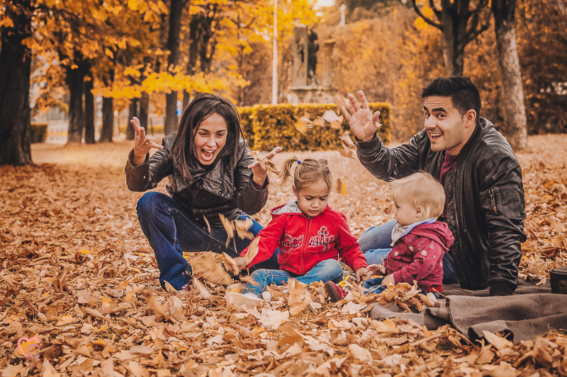 Fall mini session, fotografo di famiglia a Chieri