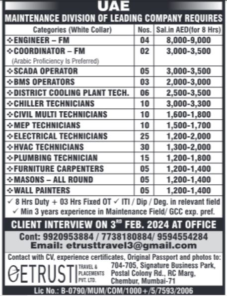 Assignment Abroad Times Gulf Jobs Paper