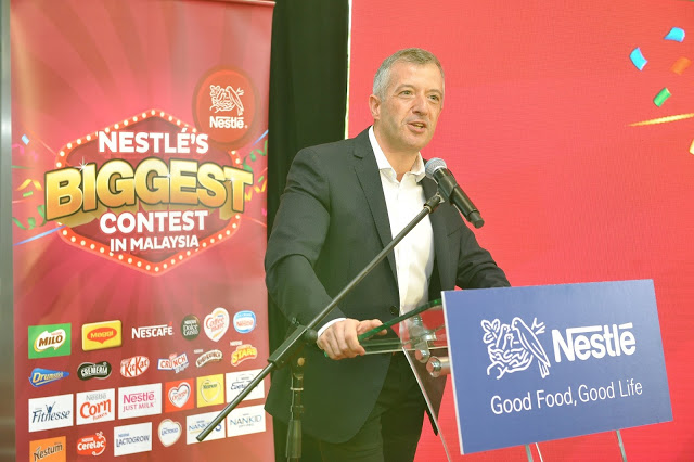 Peraduan terbesar Nestlé Malaysia tawar hadiah wang tunai melebihi RM4 juta kepada Pelanggan Nestlé menerusi peraduan #NestleGajiSeumurHidup