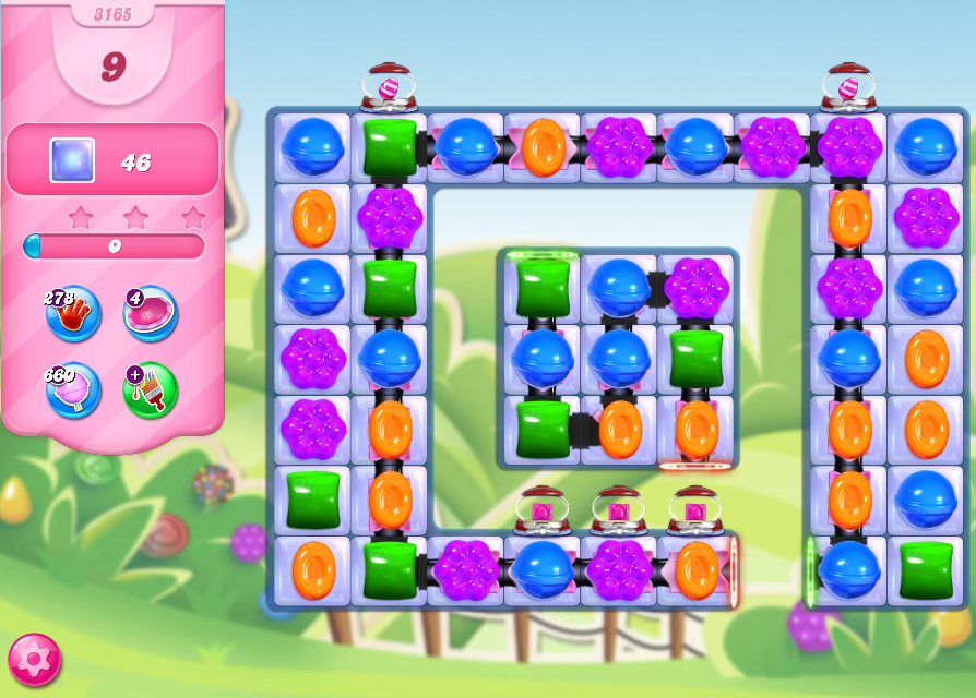 Candy Crush Saga level 3165