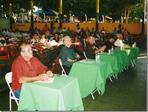 Jurados em Marilândia (Tião, J.Mendes, Patriarca e Adão)