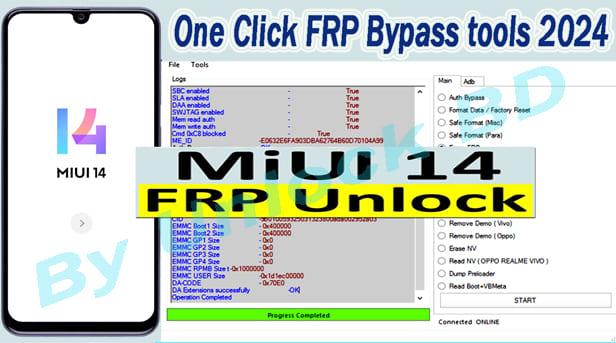 All Xiaomi MIUI 14 FRP Bypass tools