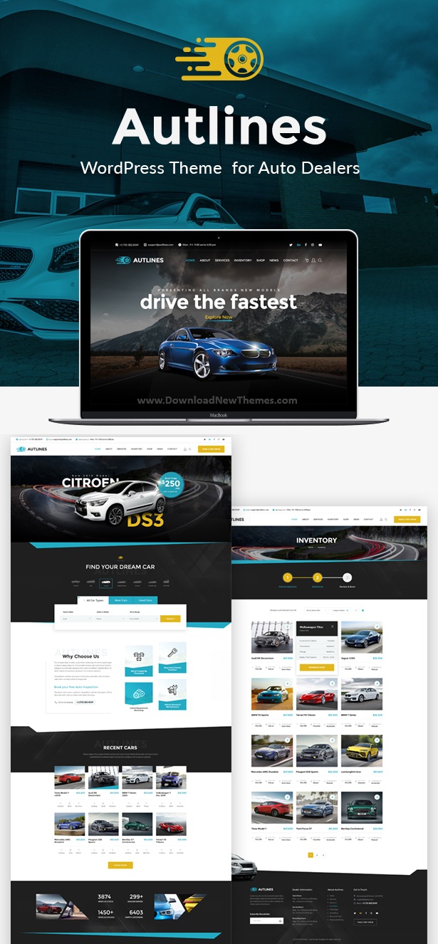 Autlines - Auto Dealer & Booking Theme