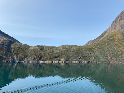 landscape in Prince Christian Sound, Greenland