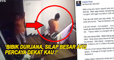 Bibik Durjana ! Silap Besar Aku Percaya Dekat Kau !