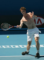 Andy Murray shirtless