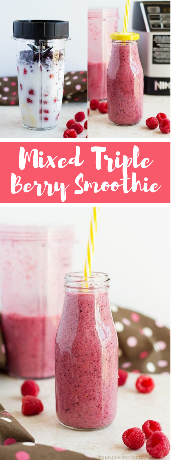 MIXED TRIPLE BERRY SMOOTHIE