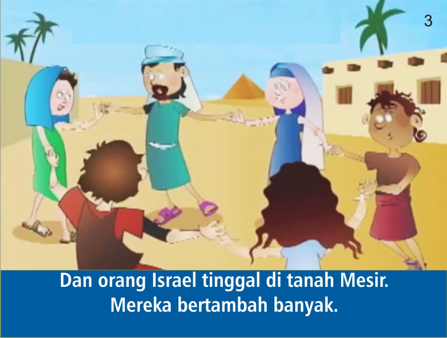 Komik Alkitab Anak: TUHAN MEMANGGIL MUSA (Bagian 2 