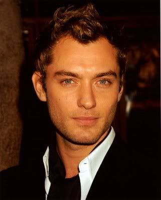 short hairstyles for men with curly. Jude Law Short Curly Men