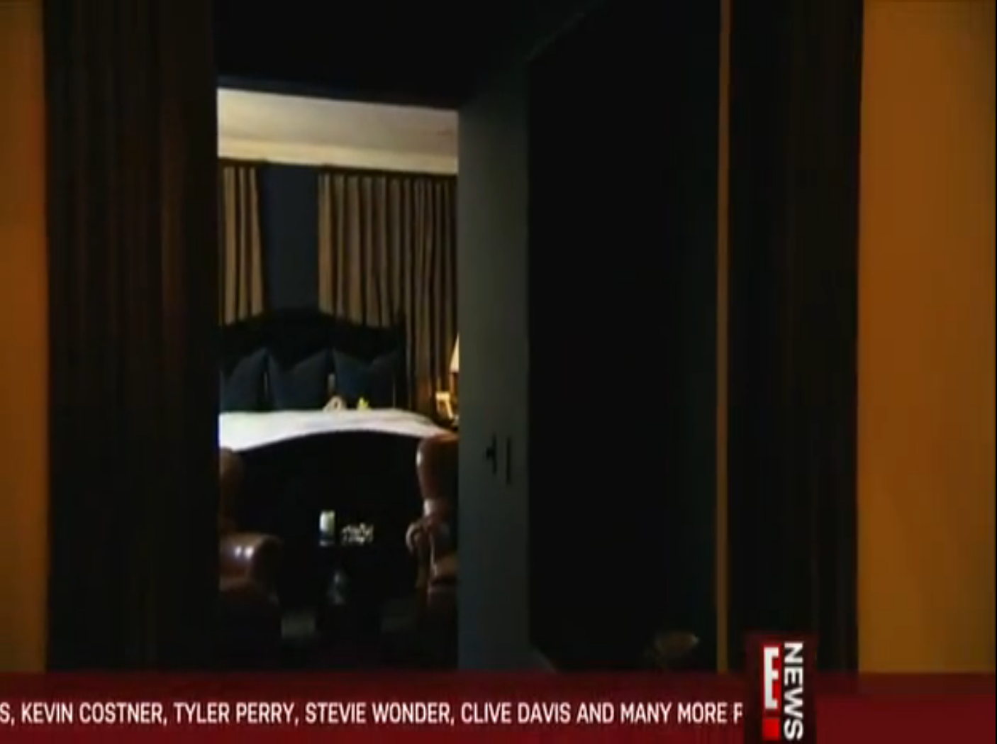 This is Robert's room at Khloe's house. I love the masculine dark ...