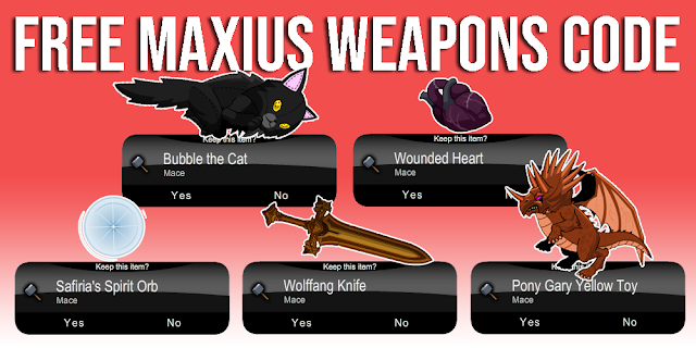 Free Maxius Weapons Code Bot AQW