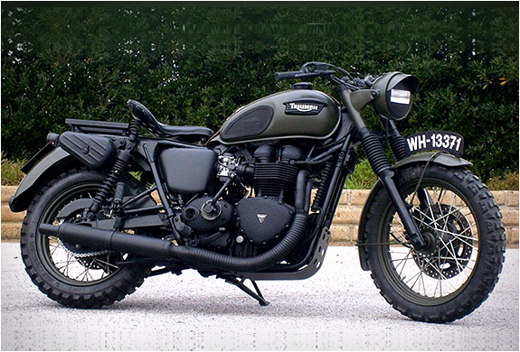 TRIUMPH-GREAT ESCAPE - Steve-McQueen´s-Triumph-Motorcycle