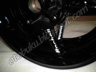 Foto Velg Rochell Warna Hitam / Black