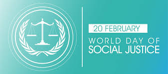 World Day of Social Justice 20 February - Theme and Notes